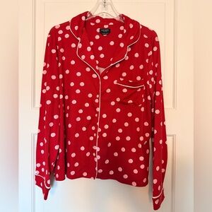 Kate Spade Polka Dot sleep Top